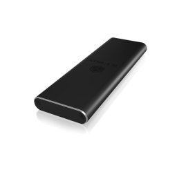 Caja para SSD ICY BOX IB-183M2 M.2 SATA Aluminio Negra Hot-Swap USB 3.0