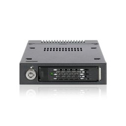 Caja SSD ICY DOCK MB601M2K-1B 3.5" Metal Negro Indicadores LED Seguridad