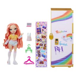Muñeca Rainbow High con taquilla y accesorios multicolor, 28 cm