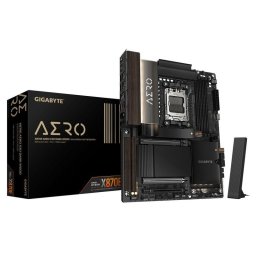 Placa Base GIGABYTE X870E AERO X3D DARK WOOD AMD X870E AM5 DDR5 ATX WiFi 7 USB4