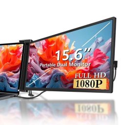 Monitor FOPO S3 15,6" FullHD 60Hz IPS USB-C Mini HDMI Portátil