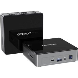 Barebone Geekom Mini Air12-PT7505 Intel Pentium Gold 7505 16GB DDR5 RAM SD HDMI USB-C