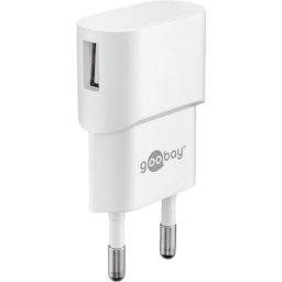 Cargador Goobay 44948 Interior USB-A Negro Universal 100-240V