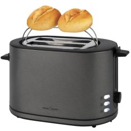 Tostadora ProfiCook PC-TA 1291 2 Ranuras 950 W Acero Inoxidable Antracita