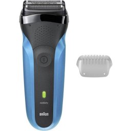 Afeitadora Facial Braun Series 3 310s Inalámbrica 30min Seco y Húmedo 2 Láminas Carga Rápida