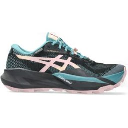 ASICS Zapatillas Trail Running de mujer Trabuco 14 GTX . (37,5) Negro / Rosa