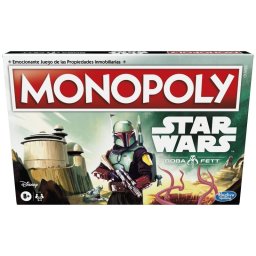 Hasbro Original Monopoly: Star Wars Boba Fett Versión En Español Juego De Mesa