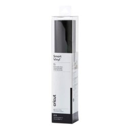 Vinilo de transferencia térmica Cricut Smart Vinyl Removable negro 33x370 cm brillante