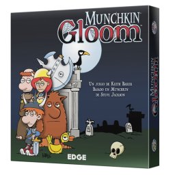 Asmodee Munchkin Gloom Juego de Cartas