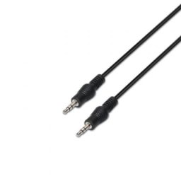 Cable AISENS A128-0144 Jack 3.5mm Macho-Macho 10m Negro RoHS 0.1W