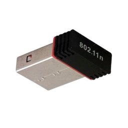 Adaptador Wi-Fi USB Savio CL-43 150Mbps Negro Transmisor Wi-Fi 4 USB