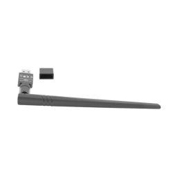 Adaptador de red Lanberg NC-0300-WIE USB Inalámbrico Ethernet WLAN 2400Mbit/s Negro