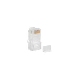Conector RJ-45 Lanberg PLU-6000 Transparente Cat6 UTP Bolsa 100 piezas