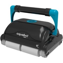 Robot limpiafondos Aquabot BWT Magnum Junior para piscinas hasta 20m, 4 cepillos PVA, doble motor, cable 30m