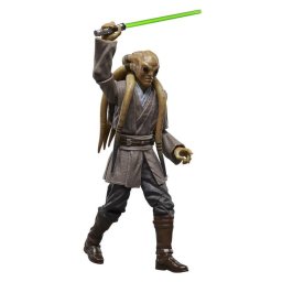 Figura de acción Hasbro Star Wars The Black Series Kit Fisto Multicolor 15 cm