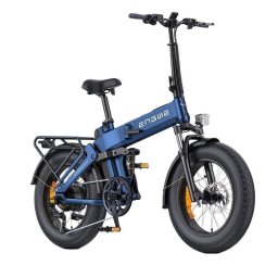 Bicicleta eléctrica ENGWE Engine Pro 3.0 Boost 750W 48V 15Ah Azul pantalla TFT OTA