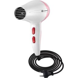 Secador de Pelo Compacto Avizar TX-8790 1000W 4 Velocidades Temperatura Ajustable Rosa y Blanco
