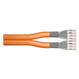 Cable de red Cat 7 S/FTP Digitus 100 m naranja