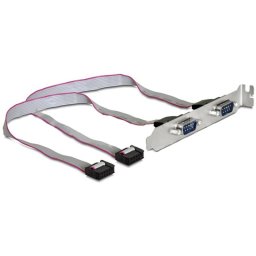 Cable serie DeLOCK 0,4 m DB-9 Macho a Hembra