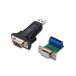 Adaptador USB a Serie RS-485 Digitus 0,8 m Negro