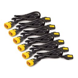 Cable de transmisión APC AP8704S-WW 1,2 m C13 acoplador C14 acoplador 10 A Negro