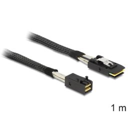 Cable DeLOCK 83389 Mini SAS HD SFF 8643 a Mini SAS SFF 8087 1 m Negro