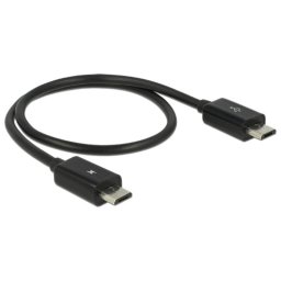 Cable USB Delock 83570 0,3 m USB 2.0 USB B Negro