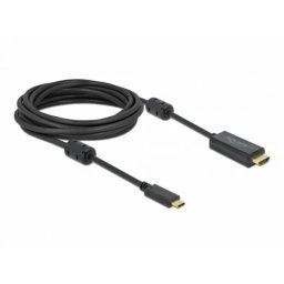 Cable adaptador DeLock USB-C a HDMI 4K 60 Hz 5 m