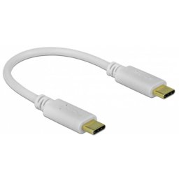 Cable de Carga USB-C DeLOCK 15 cm PD 100 W con E-Marker