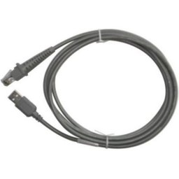 Cable de transferencia de datos Datalogic USB A 2 m Gris