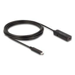 Cable de extensión USB-C DeLOCK 80027 3 m USB 3.2 Gen 2 10 Gbit/s Negro