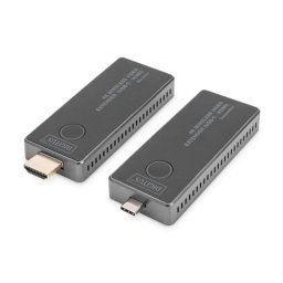 Extensor de vídeo inalámbrico 4K Digitus DS-55324 30 m USB-C a HDMI
