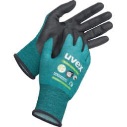 UVEX 6009008 - Guante de seguridad TwinFlex D XG 60090 de bambú tama&nti