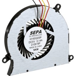 SEPA HY60Q05 - ventilador radial, 61x56x5mm, 5V, 27dB, 4400rpm, cojinete plano