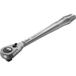 WERA 05004034001 - Carraca, carraca, 3/8", 8004 B Zyklop, con palanca de conmutaci&