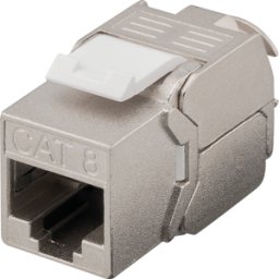 GOOBAY 61129 - Módulo Keystone RJ45 conector hembra Cat.8.1 STP, GHMT ce