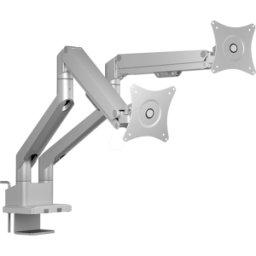 ICYBOX ICY IB-MS524-T - Soporte para monitor, 2 pantallas de hasta 32", montaje en mesa
