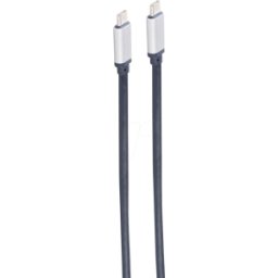 SHIVERPEAKS SHVP SP03-70025 - Cable USB 3,1, C macho a C macho, 100 W, 1,0 m..