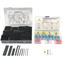 QUADRIOS QUAD 2107C406 - Caja de tubos termorretráctiles + conector para soldar