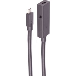 SHIVERPEAKS SHVP BS13-49055 - Cable USB 3,1 activo, enchufe C > zócalo C, 5 m..