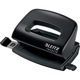 LEITZ 50100095 - Punzón de oficina, hasta 10 Batt, NeXXt Reciclaje, negro