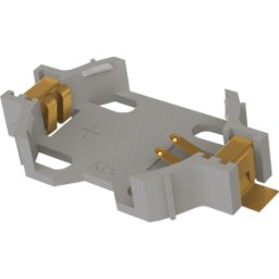 KEYSTONE 1058 - Soporte de pilas de botón para 1 diámetro de 20 mm