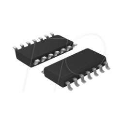 STMICROELECTRONICS LM 324 D STM - Amplificador operacional cuádruple, 1,3MHz, 3 - 30 V, SO-