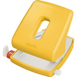 LEITZ 50040019 - Punzón de oficina, hasta 30 hojas, acogedor, amarillo