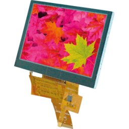DISPLAY VISIONS EA TFT043-42ATS - Pantalla TFT 4,3", 95x54mm, 480x272 puntos, 24bit RGB, PCAP táct