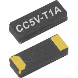 MICRO CRYSTAL 32,768 CC5V-12,5 - Cuarzo reloj, carcasa cerámica, 1,5x4,1x0,9mm, 12,5pF