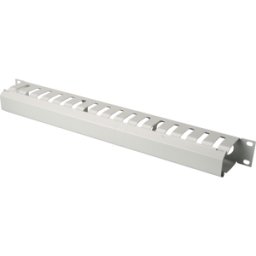 DIGITUS DIGI DN-97616 - Panel para cableado con aberturas extraíbles para armario de 4