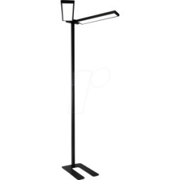 LUXULA LX700194 - Lámpara de pie de oficina LED, Duoline, arriba / abajo, n