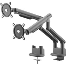 ONE FOR ALL OFA DM7210 - Montaje de monitor, 2 pantallas, 13" - 35", montaje de mesa, neg