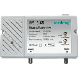 AXING BVS 3-65 - Amplificador de conexión doméstico, amplificador de cable